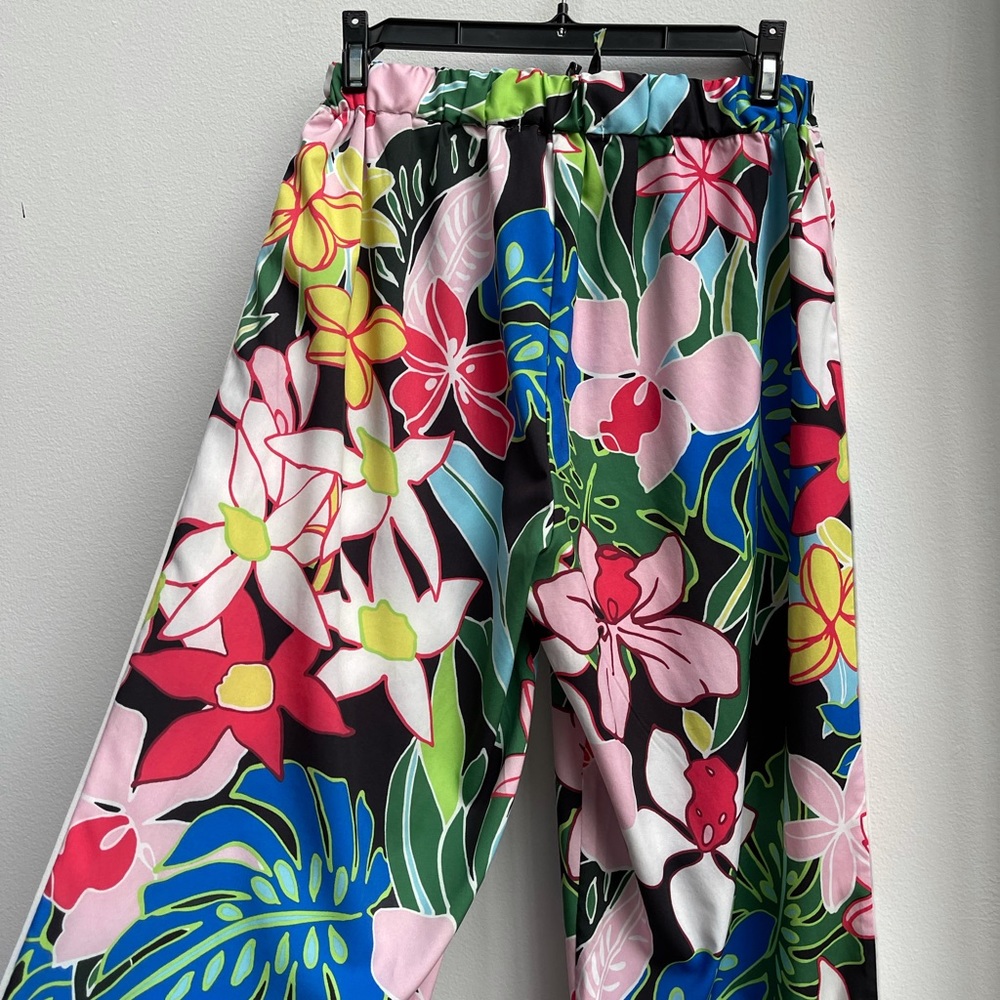 Zara NWT floral pants trousers - Picture 5 of 6